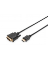 Kabel połącz. HDMI Highspeed 1.3 Typ A/DVI-D(18+1), M/M 2m - nr 25