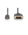 Kabel połącz. HDMI Highspeed 1.3 Typ A/DVI-D(18+1), M/M 2m - nr 26