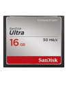 SanDisk ULTRA COMPACTFLASH 16GB 50MB/s - nr 16