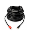 Kabel HDMI z wzmacniaczem, HDMI A /M (wtyk) - HDMI A /M          (wtyk) 20m standard 1.4 czarny. - nr 16