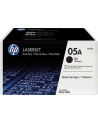 Toner HP 05A Black Dual Pack | LaserJet P2035 - nr 24