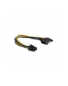 Delock Kabel SATA Power(M) -> PCI Express 6Pin 21cm - nr 17