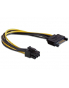 Delock Kabel SATA Power(M) -> PCI Express 6Pin 21cm - nr 5