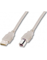 Kabel drukarkowy USB ASSMANN 2.0 A/M - USB B /M, 1,8 m - nr 12