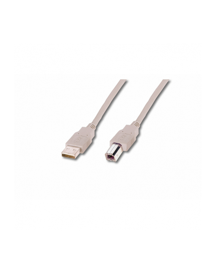 Kabel drukarkowy USB ASSMANN 2.0 A/M - USB B /M, 1,8 m główny