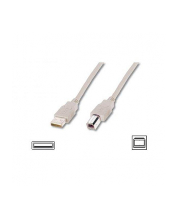 Kabel drukarkowy USB ASSMANN 2.0 A/M - USB B /M, 3,0 m