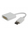 ADAPTER DISPLAYPORT(M)->DVI-I(F) DUAL LINK 10CM GEMBIRD - nr 1