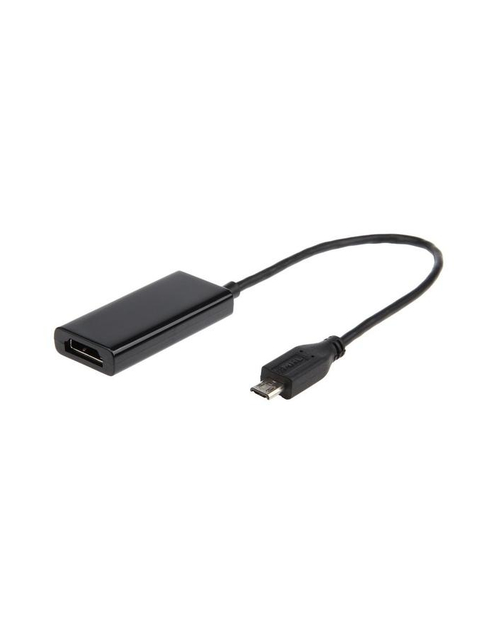 ADAPTER MHL(M)->HDMI(F)+USB MICRO(BF)(11PIN) 16CM GEMBIRD główny