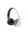 Gembird Słuchawki z mikrofonem bezprzewodowe BHP-BER-BK (Bluetooth) białe - nr 41
