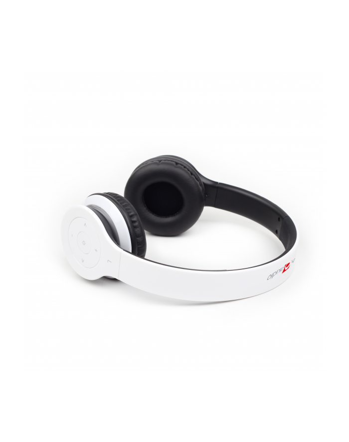 Gembird Słuchawki z mikrofonem bezprzewodowe BHP-BER-BK (Bluetooth) białe główny