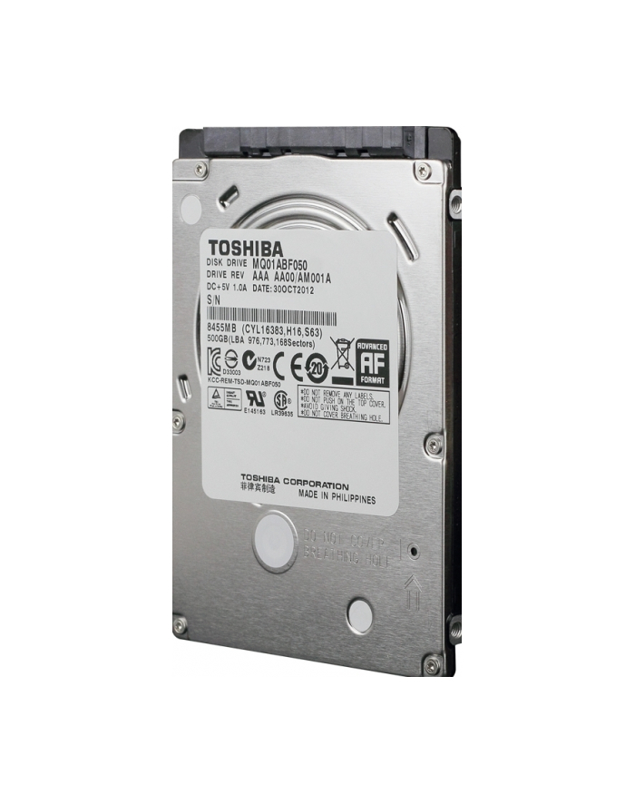 TOSHIBA HDD 500GB SATA 3.0 GB/S 2.5  MQ01ABF050 8MB główny