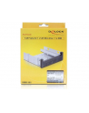 Delock ramka instalacyjna 5.25 do montażu wąskiego napędu 1 x 5.25 + 1 x 2.5/3.5 - nr 2