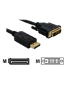 Delock kabel Displayport (M)->DVI-I(M) 24+1PIN 2m gold - nr 11