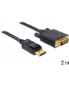 Delock kabel Displayport (M)->DVI-I(M) 24+1PIN 2m gold - nr 14