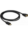 Delock kabel Displayport (M)->DVI-I(M) 24+1PIN 2m gold - nr 17