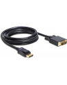 Delock kabel Displayport (M)->DVI-I(M) 24+1PIN 2m gold - nr 29