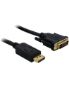 Delock kabel Displayport (M)->DVI-I(M) 24+1PIN 2m gold - nr 30
