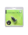 Delock ładowarka adapter napięcia zapalniczka 12V/24V -> 2 x USB, Black - nr 9