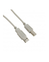 4World Kabel USB 2.0 typu A-B M/M 5m szary - nr 1