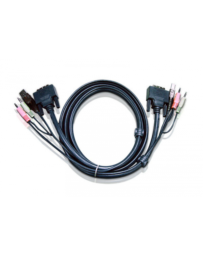 ATEN Cable DVI-D/USB, Audio - 3m główny