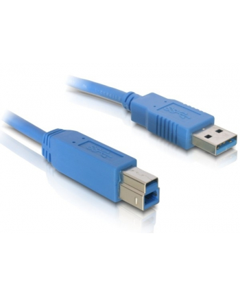 Delock kabel USB 3.0 AM -> USB 3.0 BM, 1m, blue