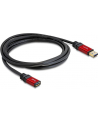 Delock przedłużacz USB 3.0 AM-AF, 1m, black, Premium - nr 13