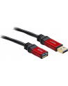 Delock przedłużacz USB 3.0 AM-AF, 2m, black, Premium - nr 15