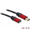 Delock przedłużacz USB 3.0 AM-AF, 2m, black, Premium - nr 31