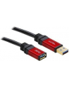 Delock przedłużacz USB 3.0 AM-AF, 2m, black, Premium - nr 33