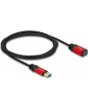 Delock przedłużacz USB 3.0 AM-AF, 2m, black, Premium - nr 37