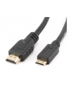Gembird kabel HDMI-HDMI MINI (A-C) V1.4 High Speed Ethernet 3M pozłacane końce - nr 1