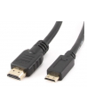 Gembird kabel HDMI-HDMI MINI (A-C) V1.4 High Speed Ethernet 1.8M pozłacane końce - nr 8