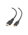 Gembird kabel HDMI-HDMI MINI (A-C) V1.4 High Speed Ethernet 1.8M pozłacane końce - nr 19