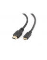 Gembird kabel HDMI-HDMI MINI (A-C) V1.4 High Speed Ethernet 1.8M pozłacane końce - nr 7