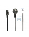 Gembird kabel zasilający do notebooka koniczynka C5 (3 pin) VDE 3m - nr 17