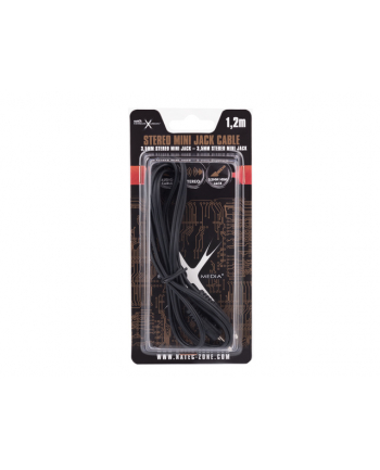 Natec kabel minijack -> minijack 3,5 M/M 1.2 m, blister