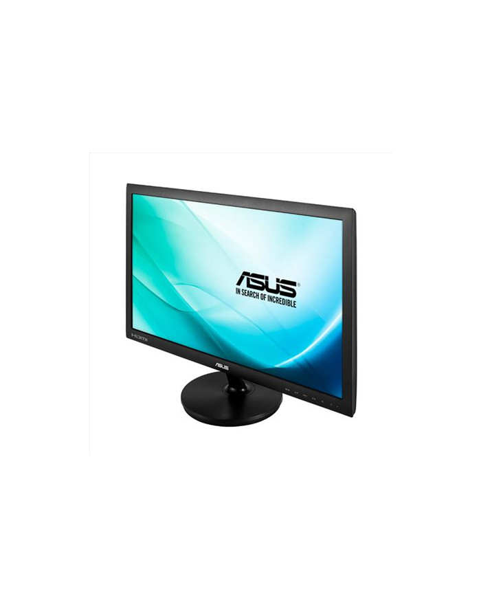Asus Monitor LED VS247HR 23.6'' wide; Full HD; 2ms; DVI; HDMI; czarny główny
