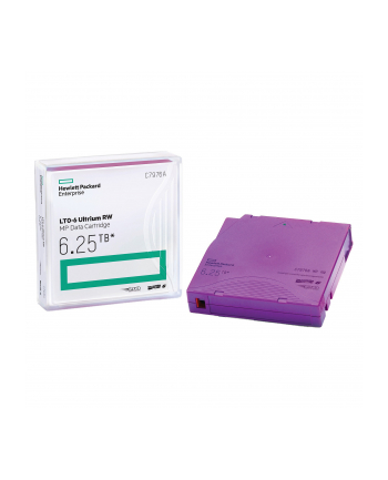 Taśma HP LTO-6 Ultrium 6.25 TB MP RW Non Custom Labeled Data Cartridge | 20 szt.