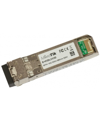 MikroTik S+85DLC03D 10GbE SFP+ SR-LC (SM) 850nm for CCR1036-8G-2S+/EM Unit