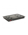 Triton panel wentylacyjny z termostatem RAB-CH-X04-X3  (4x wentylator 230V/60W  sufitowo-podłogowy  kolor czarny RAL 9005) - nr 8