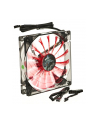 AEROCOOL SHARK FAN DEVIL RED LED - 140x140x25mm - nr 19