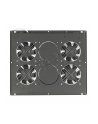 Triton panel wentylacyjny z termostatem RAB-CH-X04-X3  (4x wentylator 230V/60W  sufitowo-podłogowy  kolor czarny RAL 9005) - nr 6