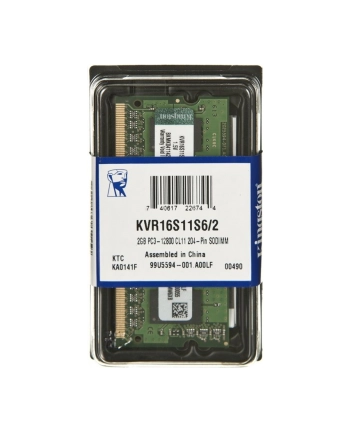 KINGSTON DDR3 KVR16S11S6/2