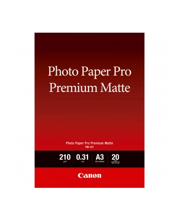 Papier Canon PM-101 Photo Premium Matte | A3 | 20ark