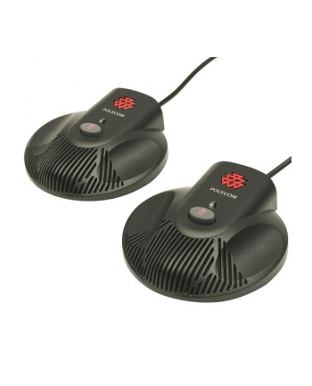 SoundStation2W - 2 EX Hypercardioid Mics with cables, low power consumption, only compatible with SoundStation2W EX