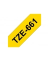Brother Taśma laminowana Tape/black-yellow 36mm f 3xx/5xx - nr 68