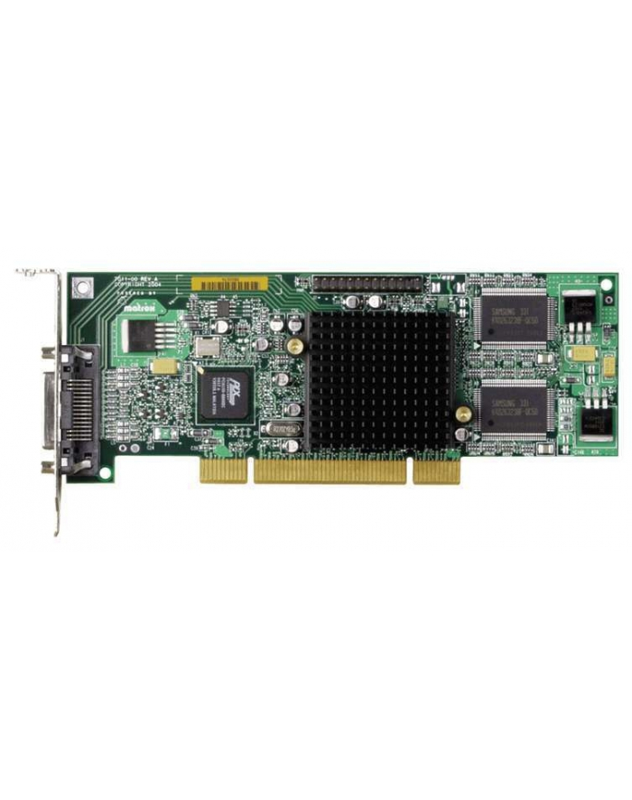 Karta Graficzna Matrox Millennium G550 32MB DDR DualHead Dual RGB/DVI Low profile PCI główny