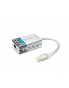 Konwerter D-Link DUB-E100 USB 2.0 (1 x port B) - FastEthernet 10/100BaseT (1 x RJ45) - nr 10