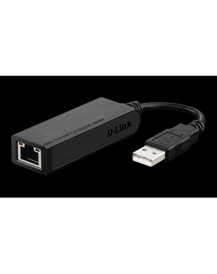 Konwerter D-Link DUB-E100 USB 2.0 (1 x port B) - FastEthernet 10/100BaseT (1 x RJ45) główny