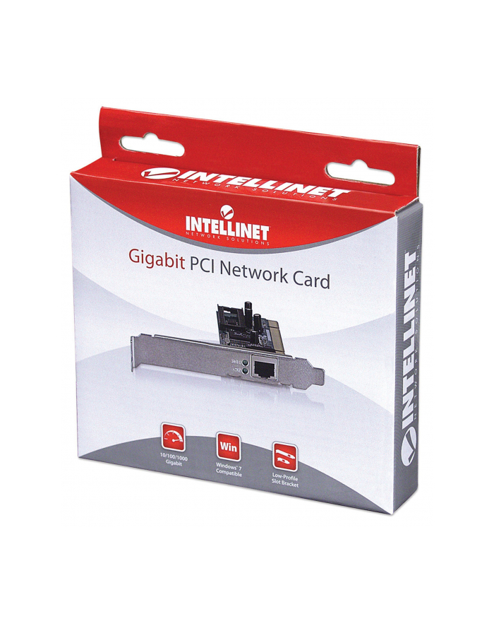 Intellinet karta sieciowa PCI 10/100/1000 gigabit RJ45 główny